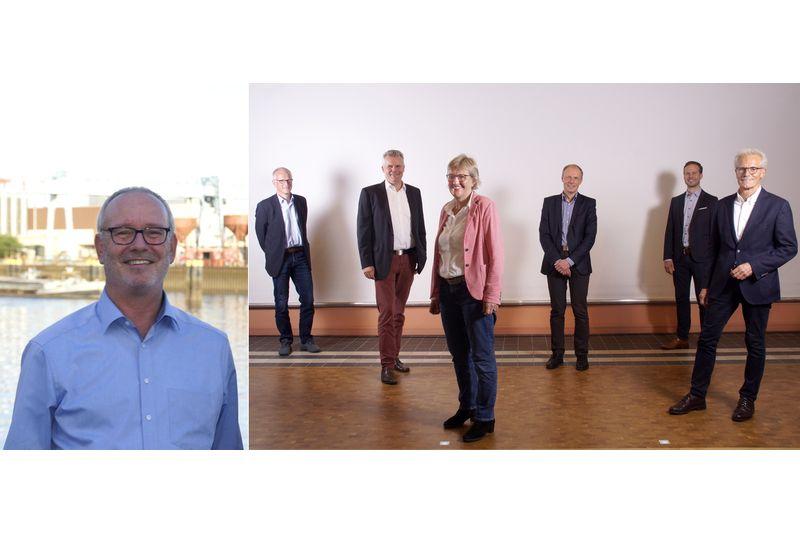 v.l.: Torsten Maus, Peter Böttger, Bernd Weber, Hiltrud Boomgaarden, Thomas Rieckhoff, Florian Liesenfeld, Harald Lesch